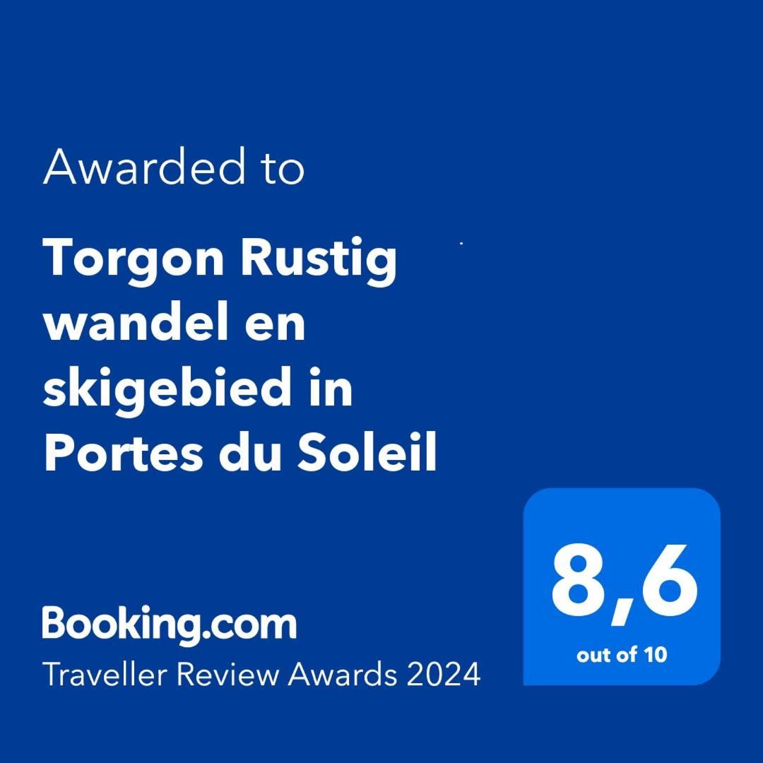 Heerlijke Wandel Of Ski Vakantie In Torgon Portes Du Soleil Екстериор снимка